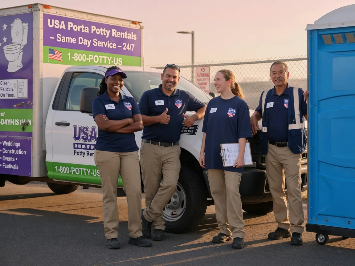 Porta Potty Rental company in Crawford, OK
